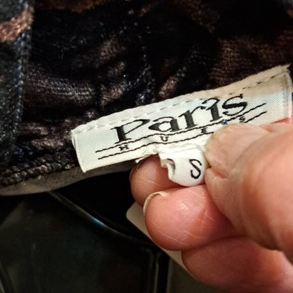 Velvet Kimono Duster by Paris Hues Embriodered, Open Front szS NWT - Picture 4 of 8